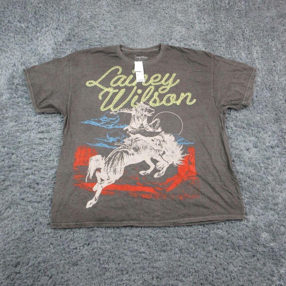 Lainey Wilson Shirt Mens XL Black Rodeo Cowboy Western Music Graphic Tee NWT